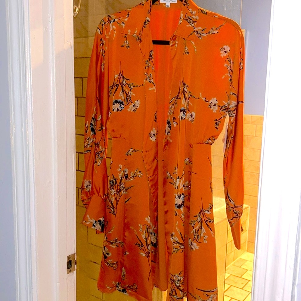 Equipment Harmon wrap dress! never been worn/new with tags!